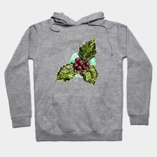 Mistletoe illustration Hoodie